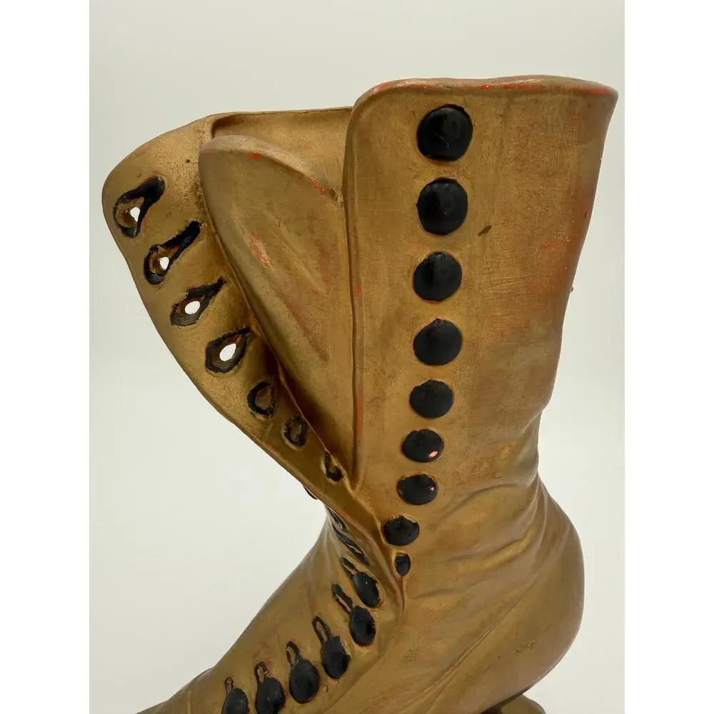 1971 Atlantic Mold Ceramic Boot Planter